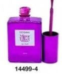 vernis effet miroir métallique