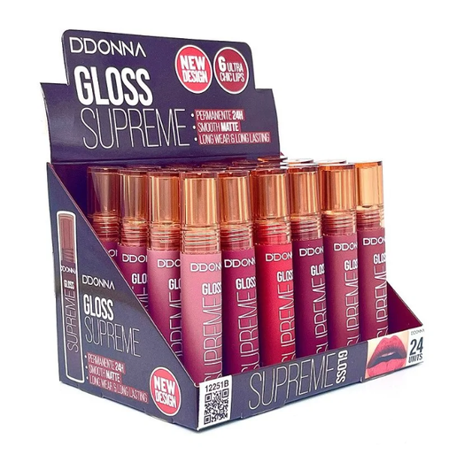 Gloss permanent mat, tenue 24 heures.