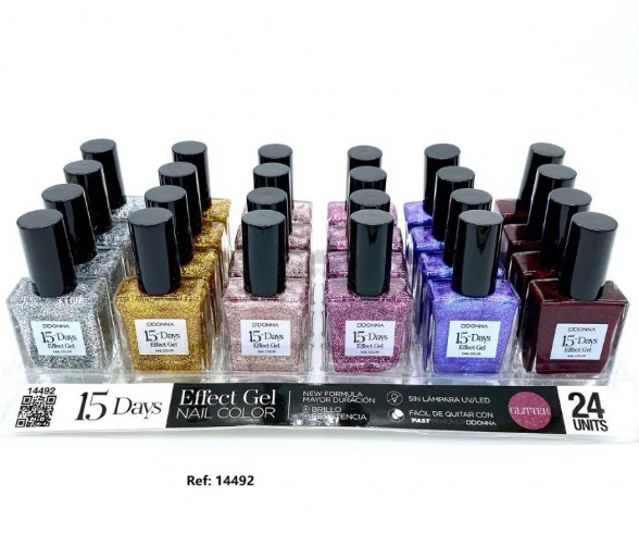 vernis glitters pailleté