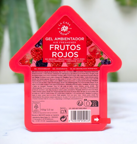 Gel Ambiant "Frutos Rojos" - Parfum de Fruits Rouges
