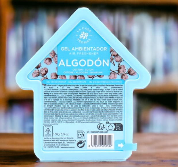 Gel Ambiant "Algodón" - Parfum de Coton Frais