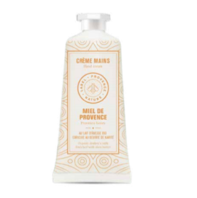 Crème mains au lait d'ânesse BIO, miel de provence.