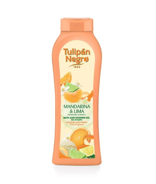 Tulipán Negro Gel de Bain et Douche "Mandarina & Lima"