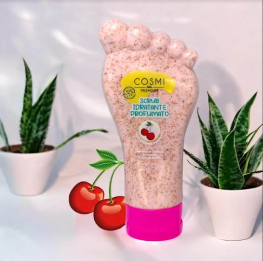 Gommage pour les pieds à la CERISE