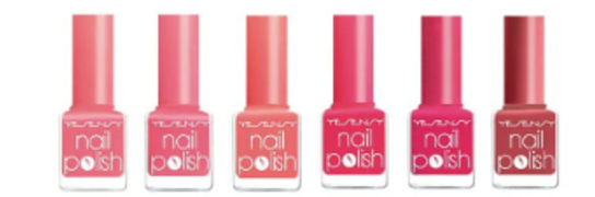 vernis couleur rose pâle